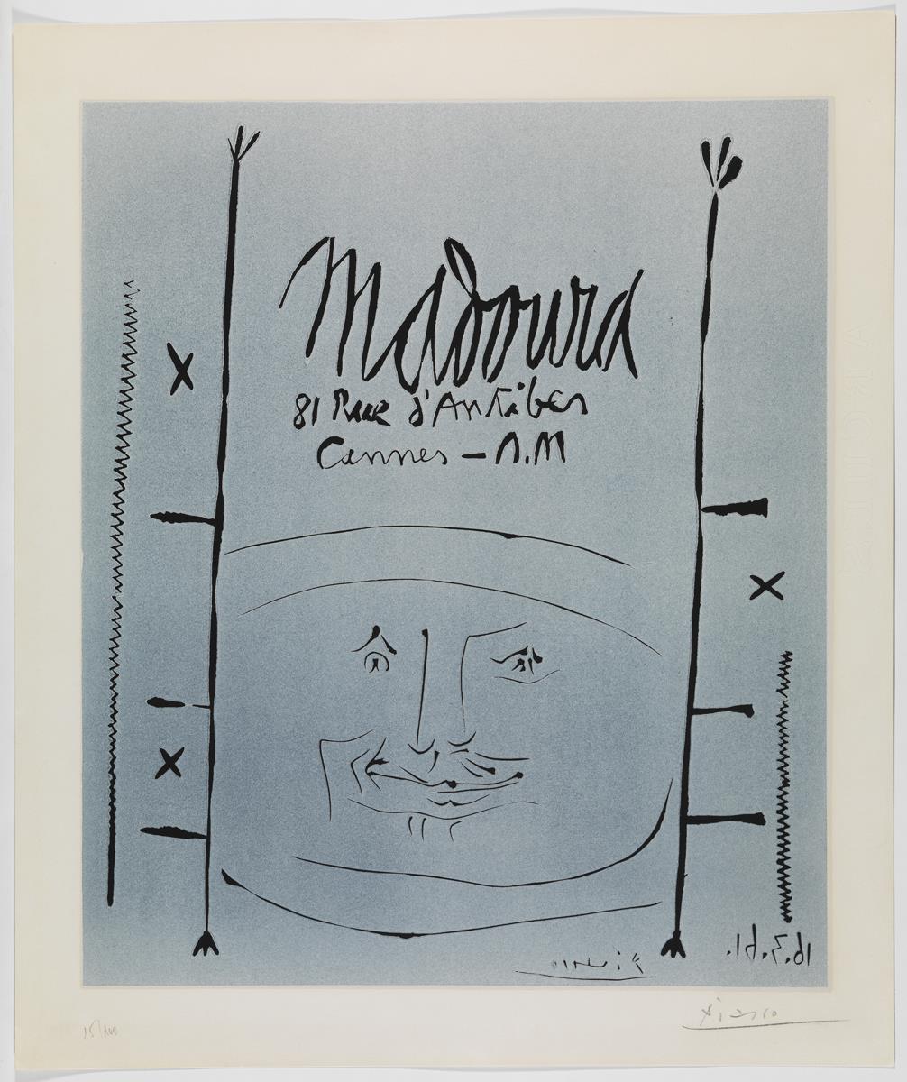"Madoura" Galerie Madoura, Cannes, 1961