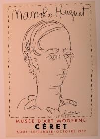 "Manolo Huguet". Musée d'Art Moderne, Céret, agosto-octubre 1957