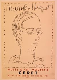 "Manolo Huguet". Musée d'Art Moderne, Ceret, agost-octubre 1957