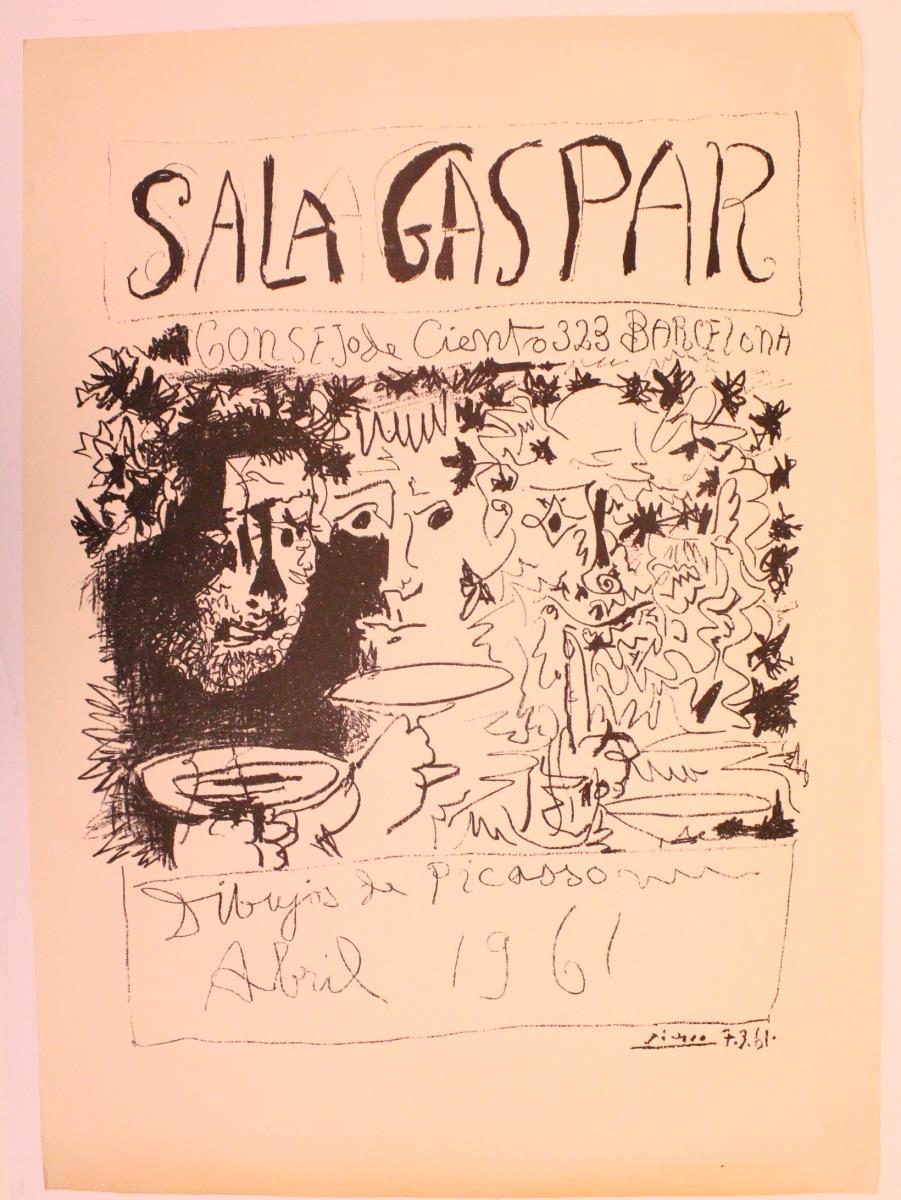 "Dibujos de Picasso". Sala Gaspar, Barcelona, April 1961