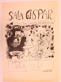 "Dibujos de Picasso". Sala Gaspar, Barcelona, abril 1961