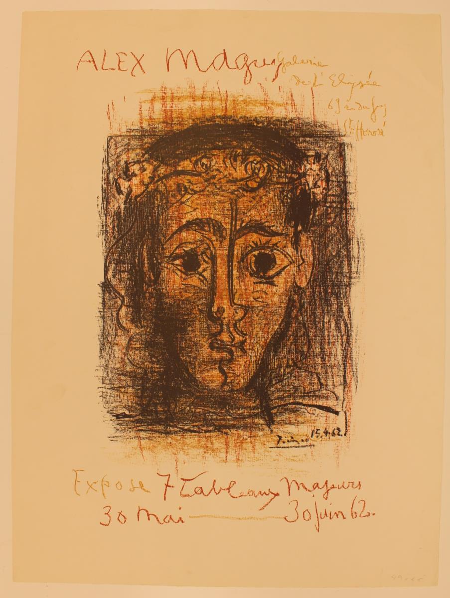 "Alex Maguy expose 7 tableaux majeurs". Galerie de l'Elysée, Paris, 30 May-30 June 1962