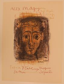 "Alex Maguy expose 7 tableaux majeurs". Galerie de l'Elysée, París, 30 mayo-30 junio 1962