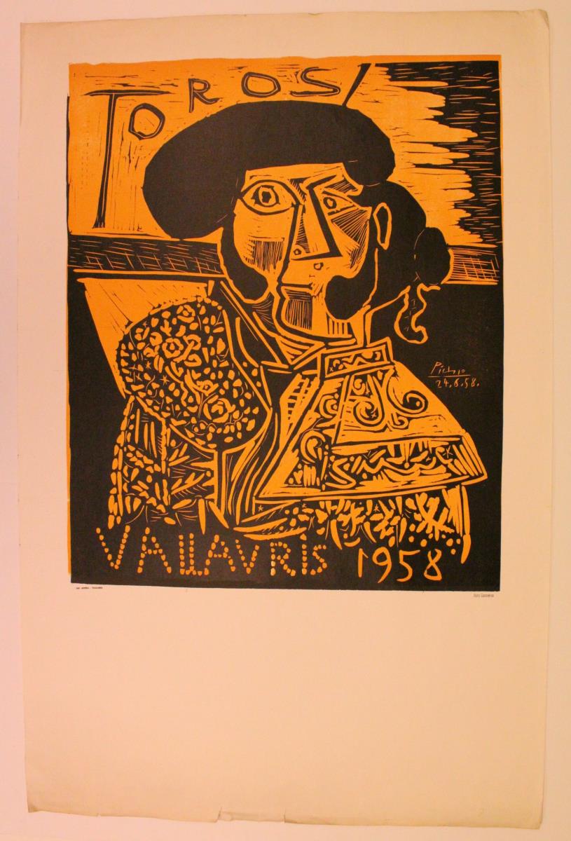 "Toros - Vallauris 1958". Vallauris, 1958