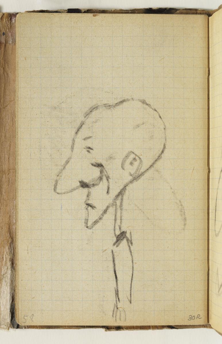Caricature of a Man