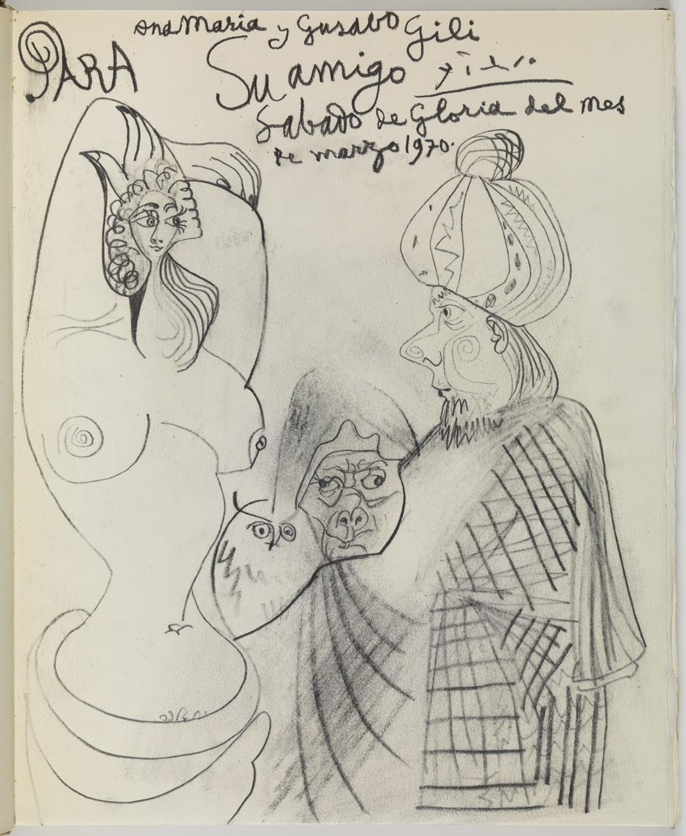 Oriental Scene with Owl