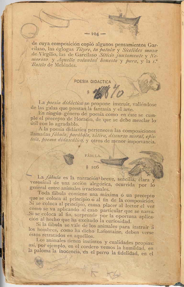Croquis diversos