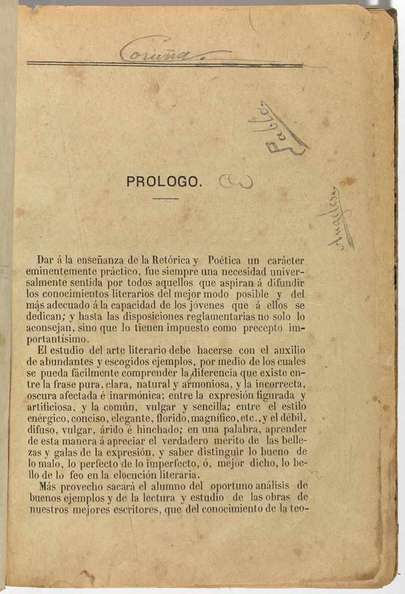 Anotaciones manuscritas
