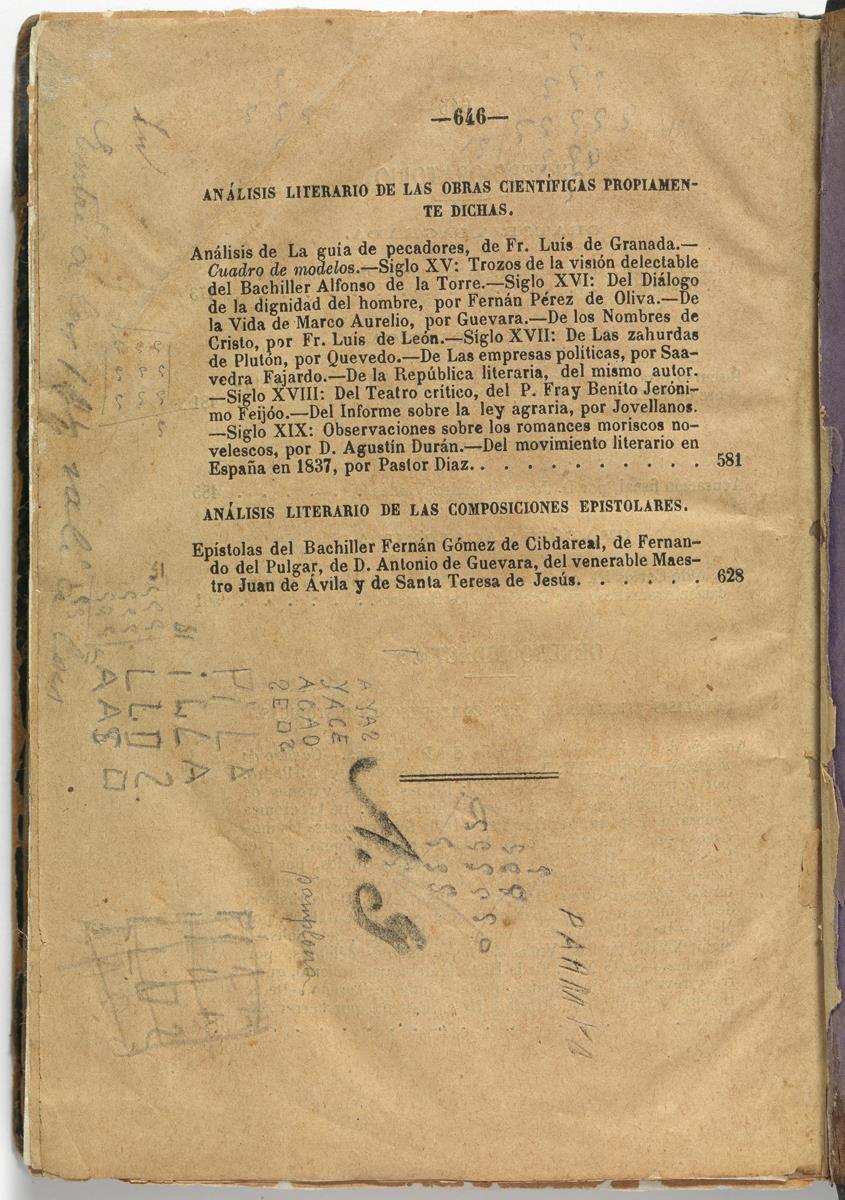 Anotaciones manuscritas