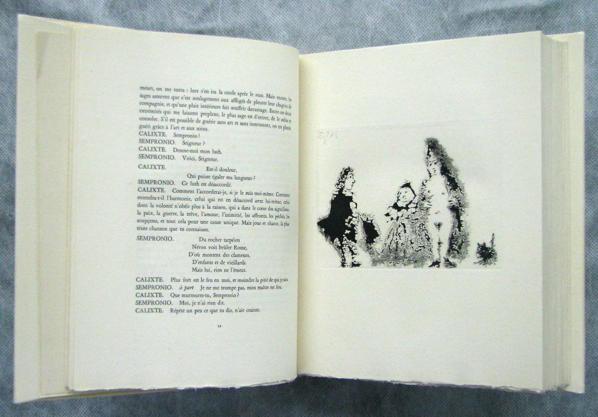 Celestina and a Prostitute with Cat and Young Client