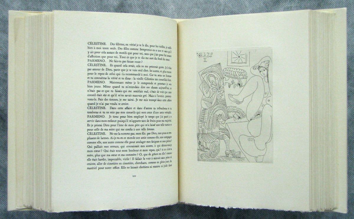 Young Woman Showing Her Sex to Two Grotesque Prostrated Courtiers