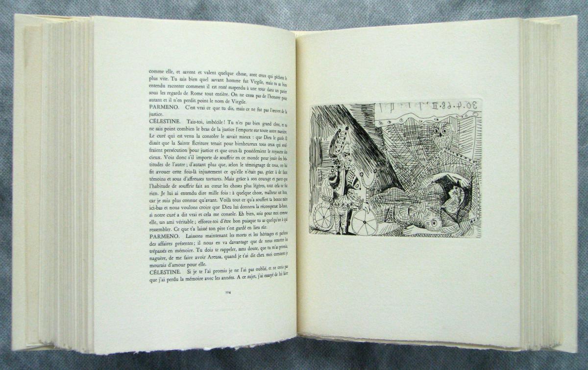 Punchinello with Acrobat's Bicycle and Odalisque with Owl