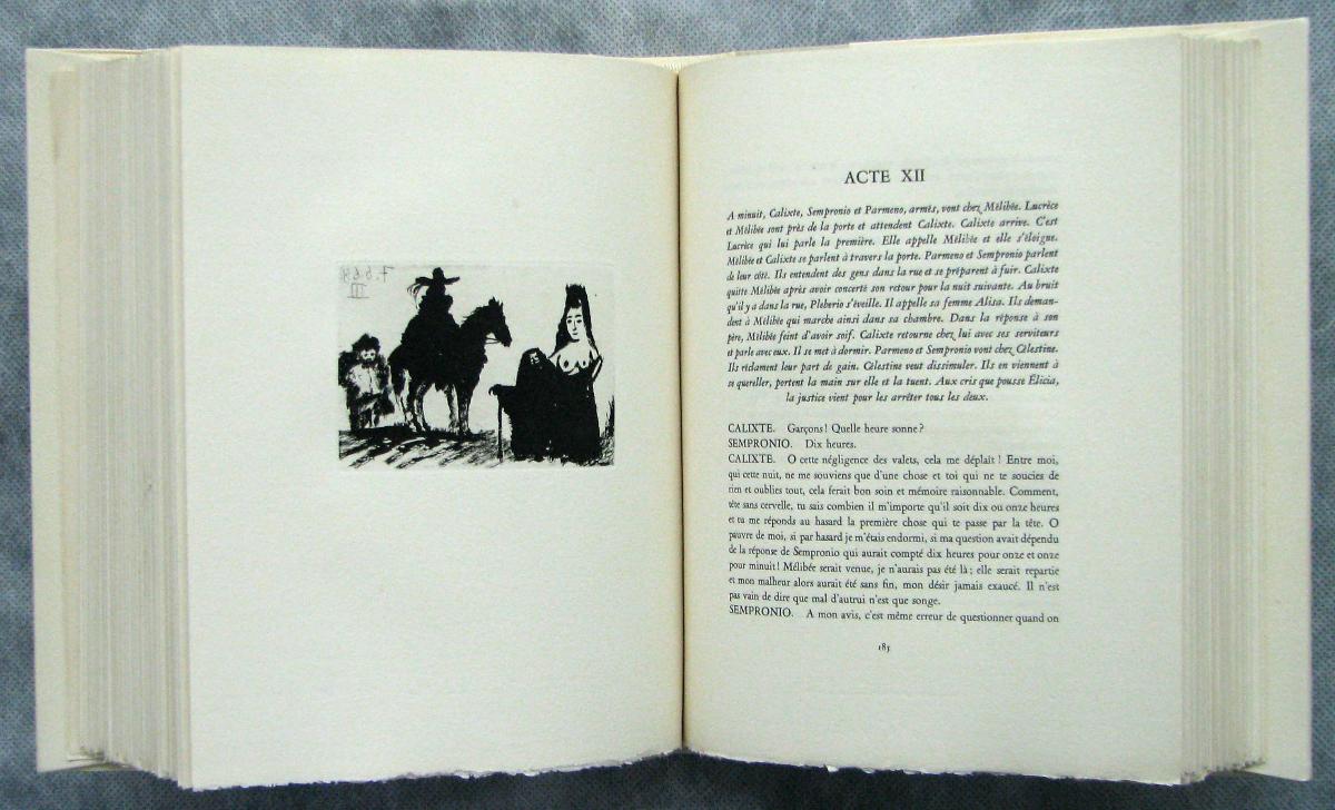 Cavalier with His Valet, Celestina and "Maja"