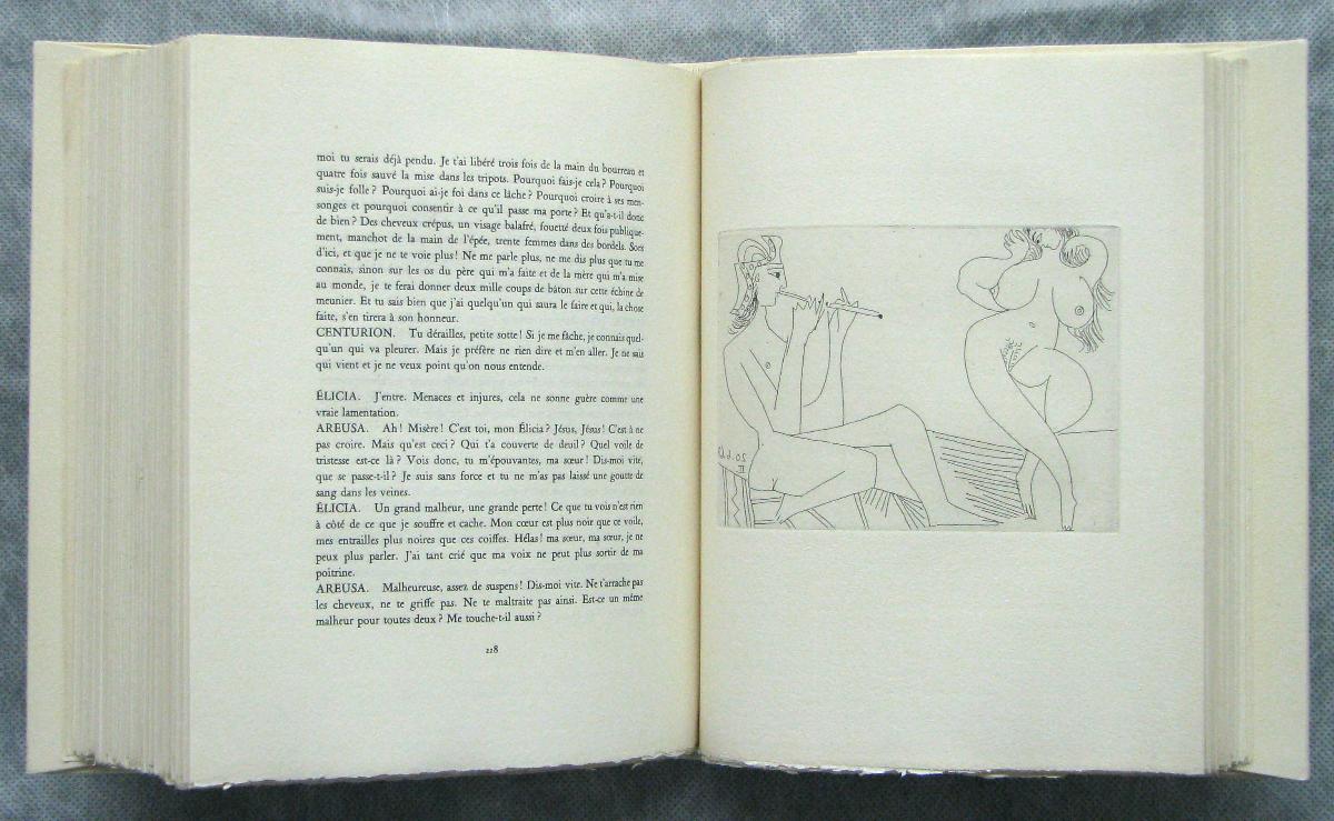 Greek Flautist and Dancer