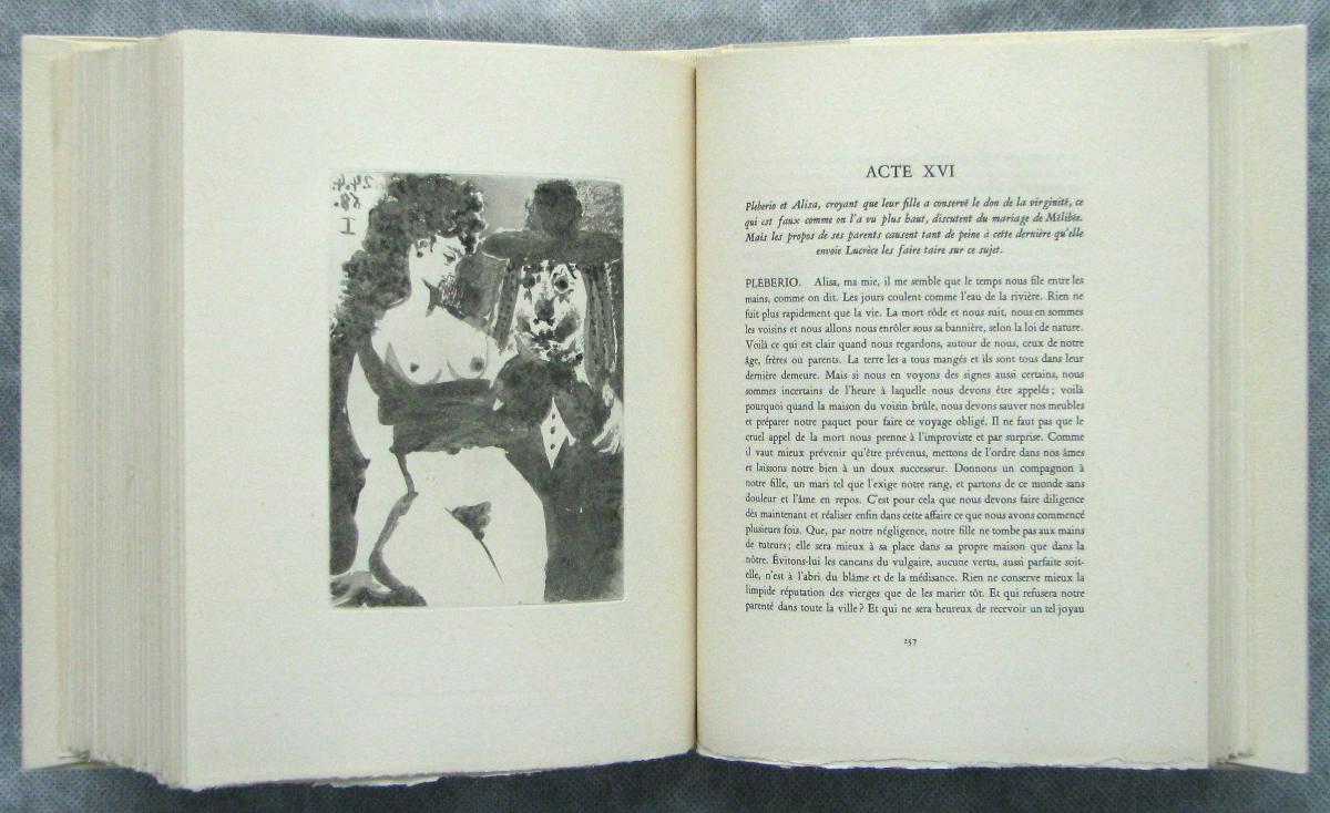 Old Clown with a Ravishing Woman