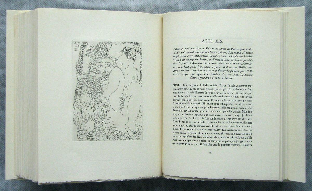 Young Courtesan with a Gentleman, a Sculptor and a Tempted Old Man