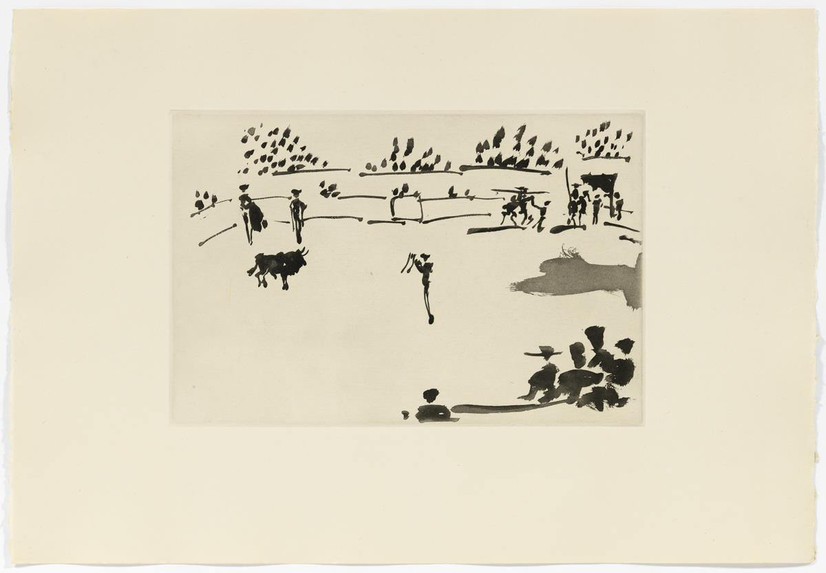 "Citando a banderillas"