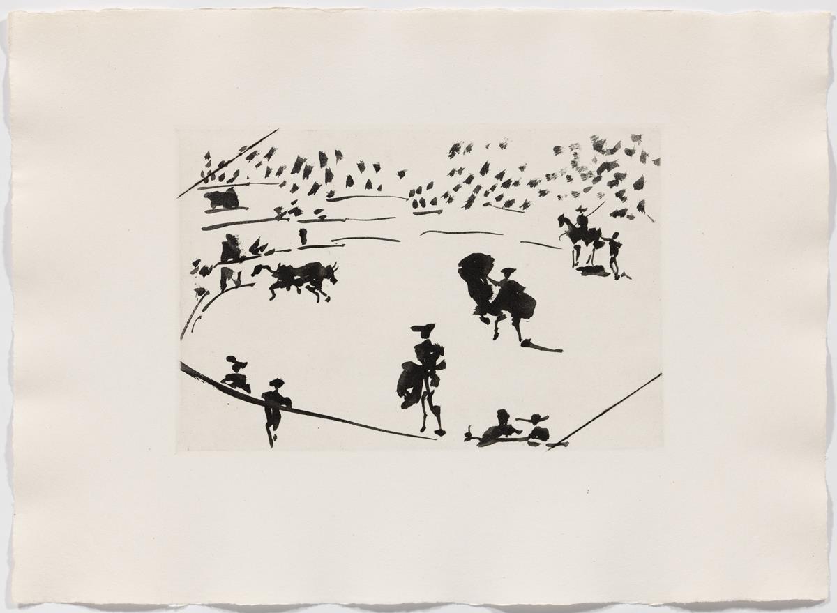 "El toro sale del toril"