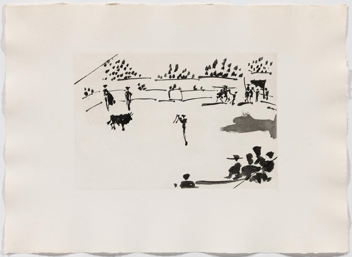 "Citando a banderillas"