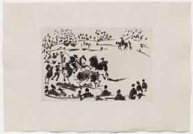 Picador Charging the Bull with His Lance