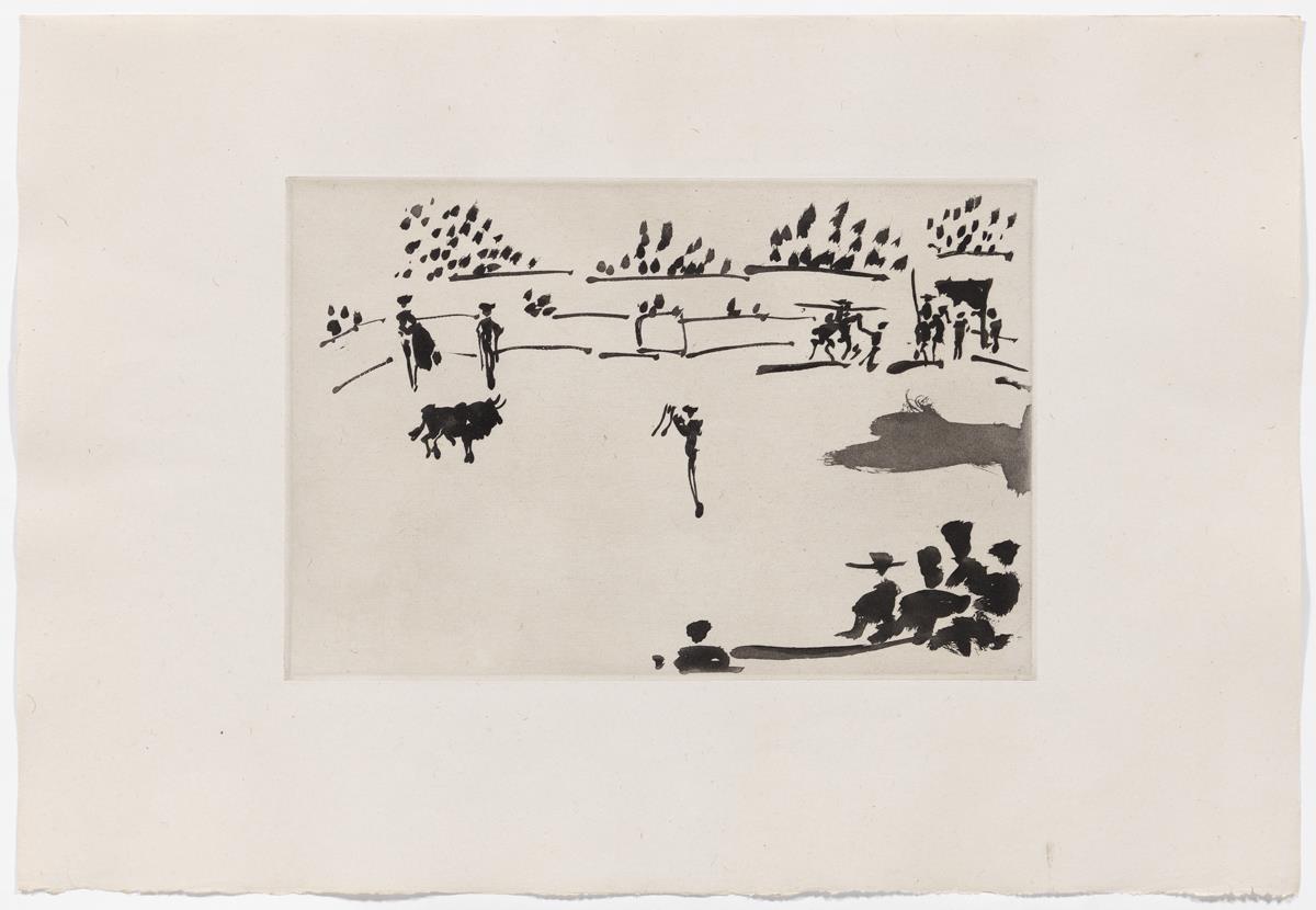 "Citando a banderillas"