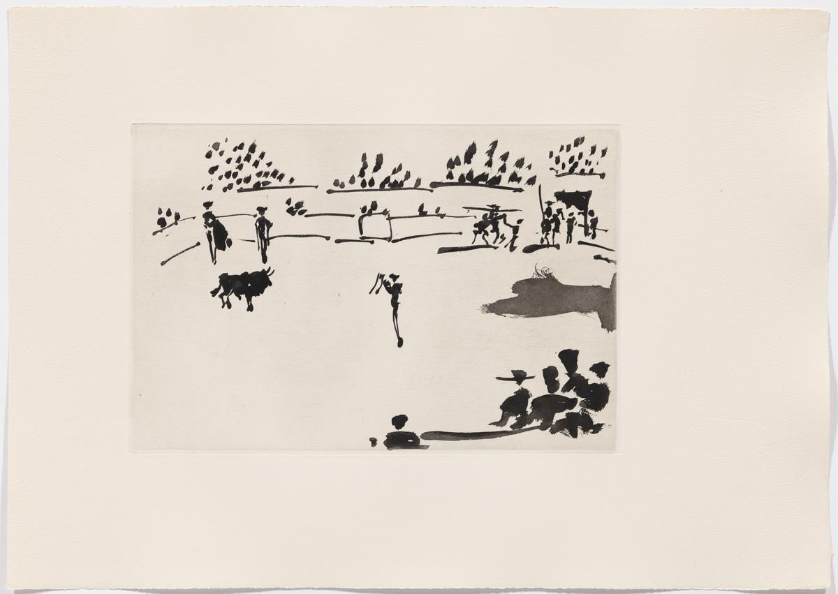 "Citando a banderillas"