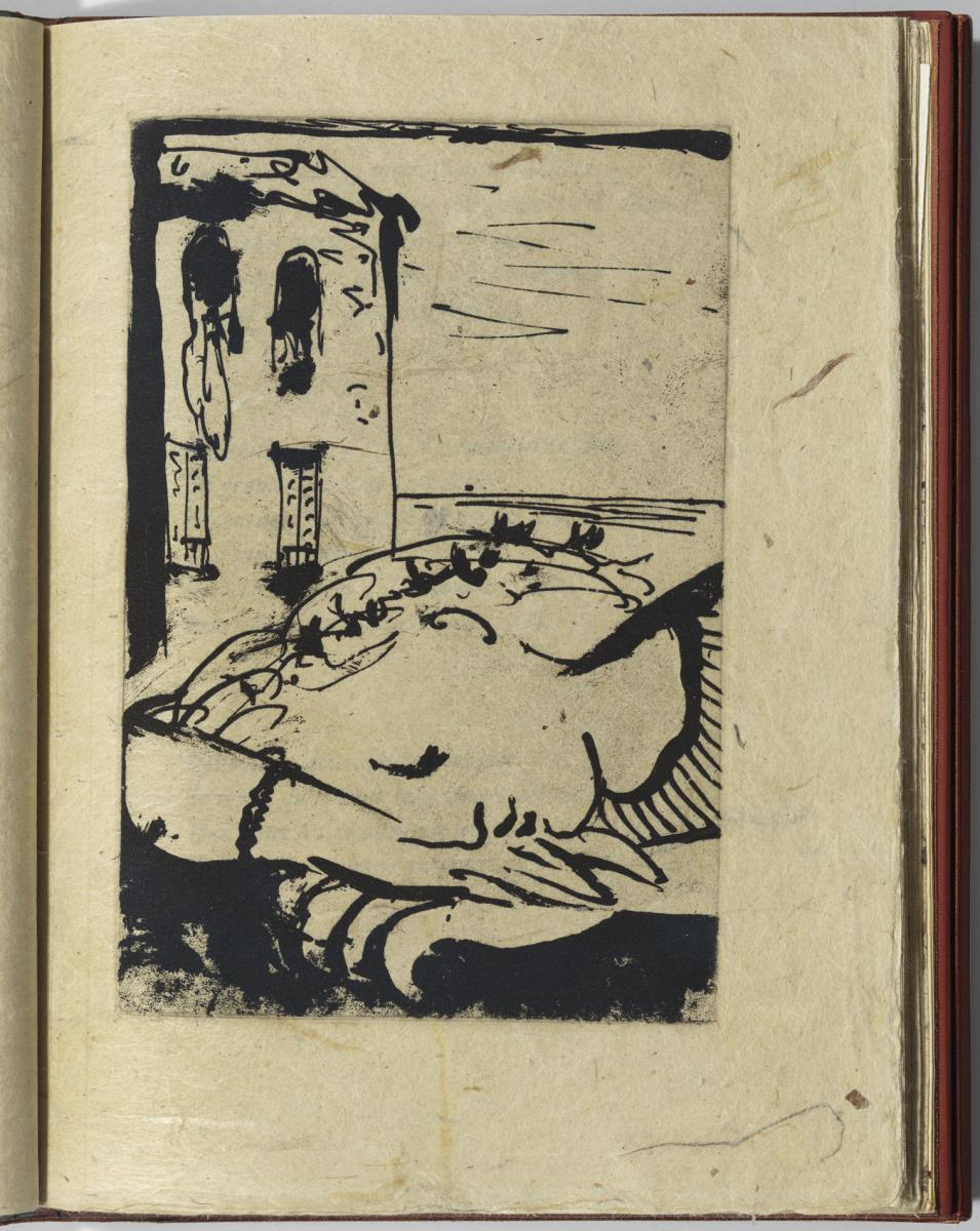 Marie-Thérèse dormida junto al mar