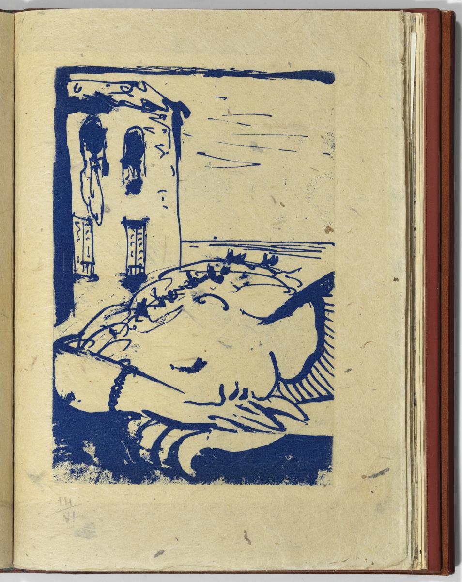 Marie-Thérèse dormida junto al mar