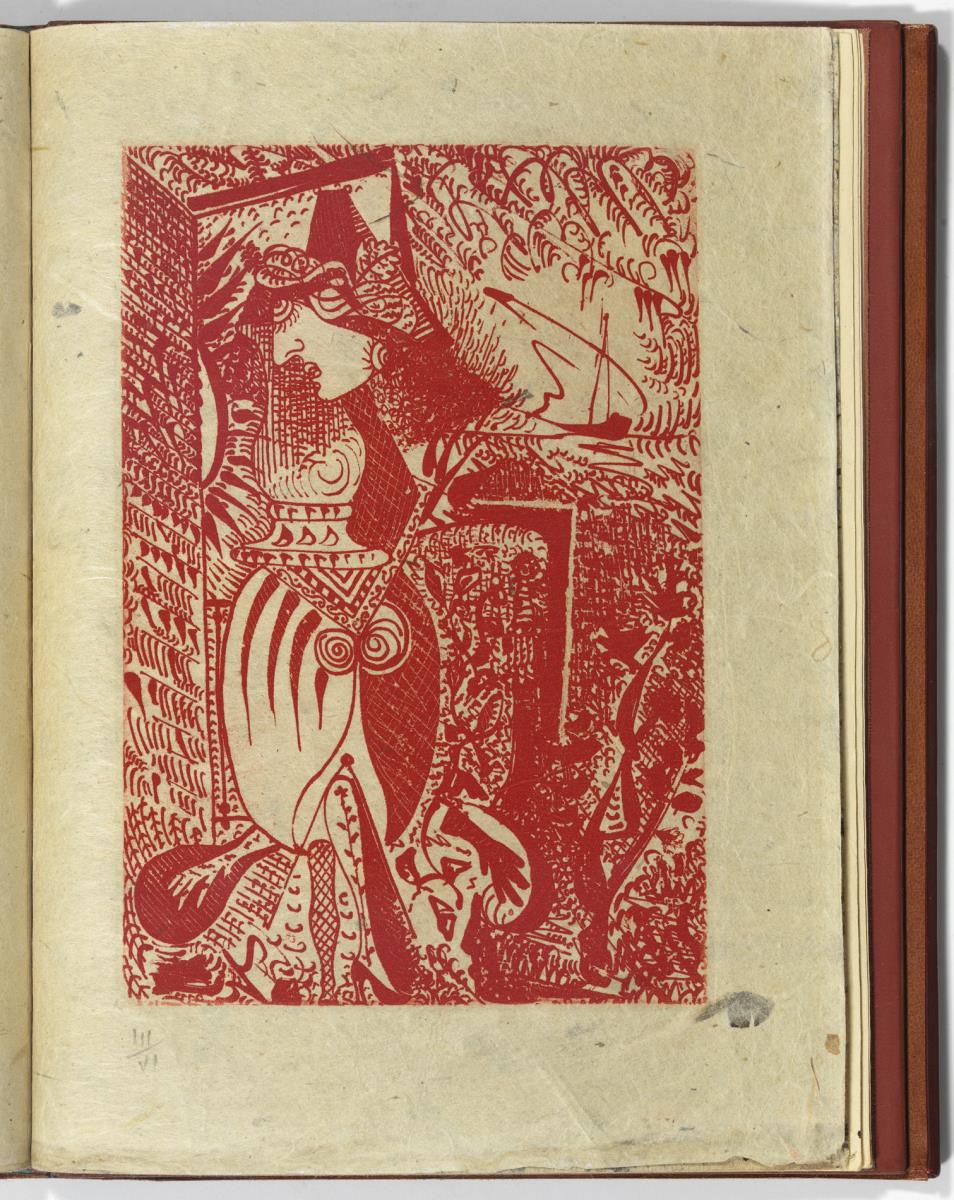 Nusch Wearing a Hat by the Sea