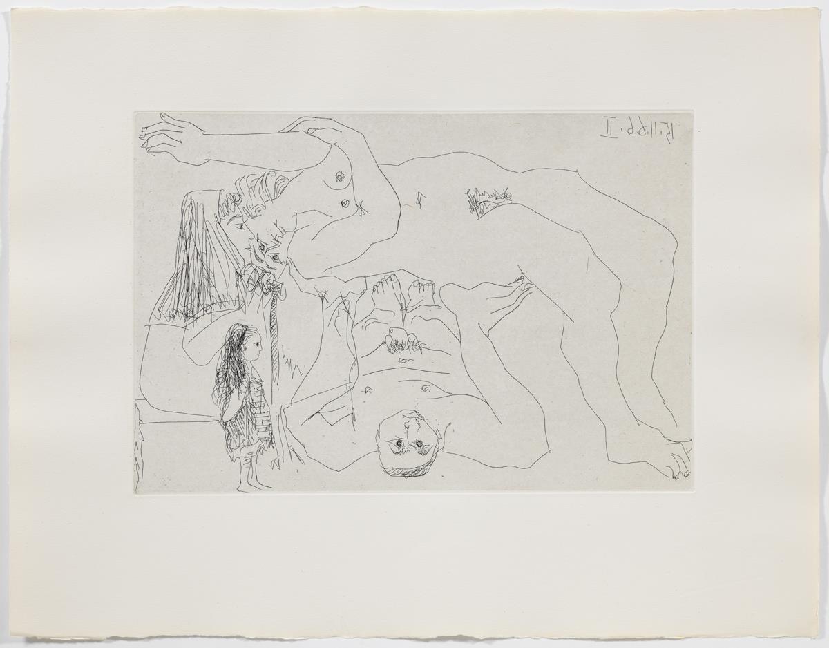 Antipodists Observed by a Peasant Woman and Her Granddaughter