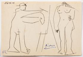 Pintor i model. V