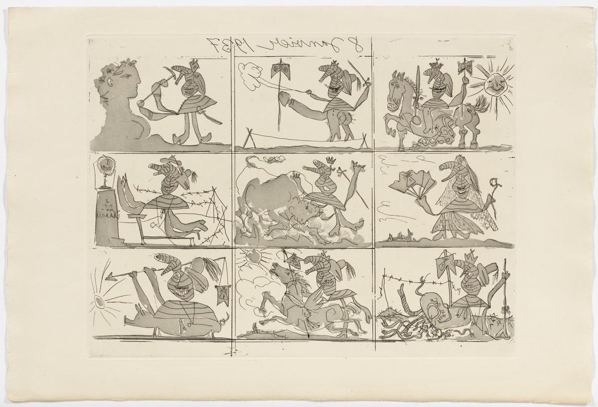 Sueño y mentira de Franco (plancha I)