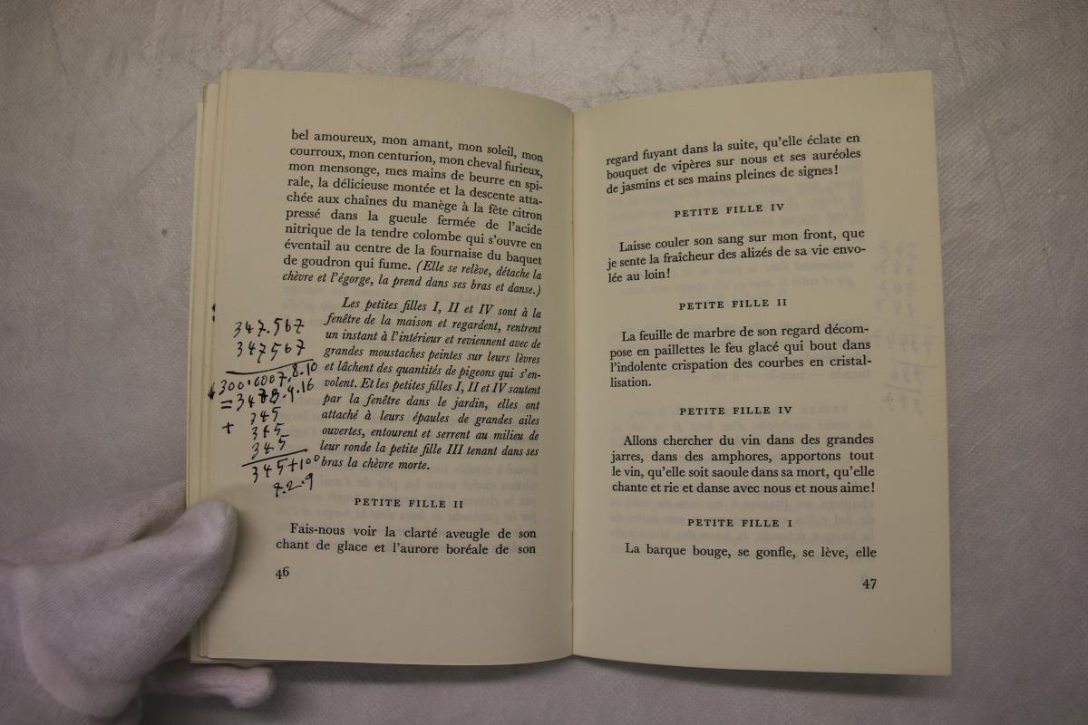 Anotaciones manuscritas