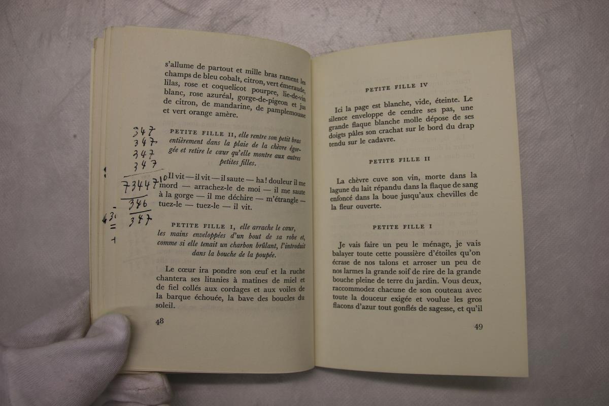 Anotaciones manuscritas