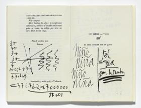 Anotaciones manuscritas y rayas