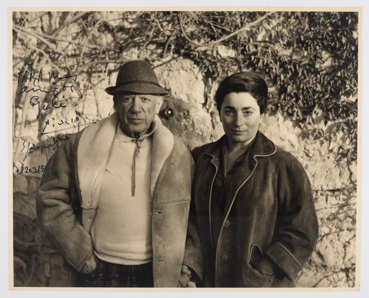 Pablo Picasso y Jacqueline en Notre-Dame-de-Vie