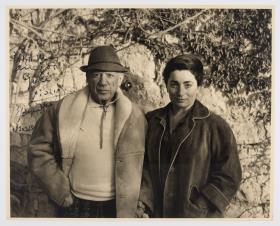 Pablo Picasso y Jacqueline en Notre-Dame-de-Vie