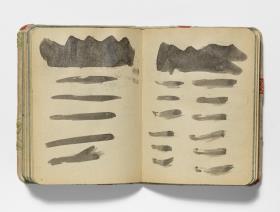 Rayas como simulacro de escritura