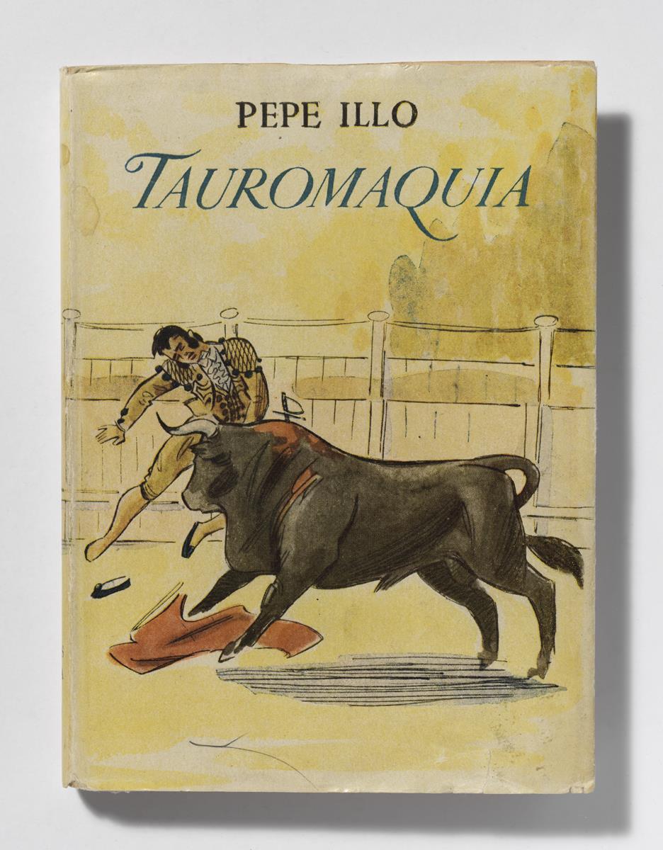 Cap de toro i senyera