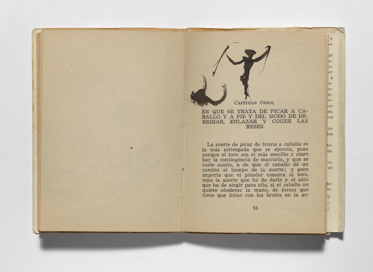 "Clavando un par de banderillas"