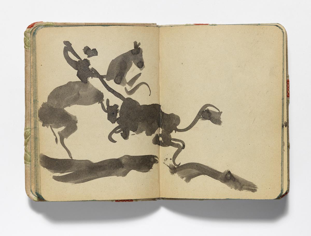 Picador Charging the Bull with His Lance