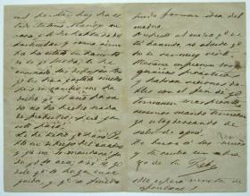 Anotaciones manuscritas (carta)