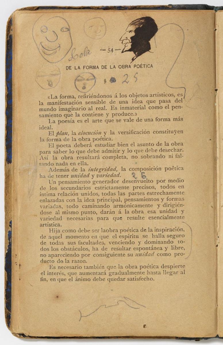 Head of a Man and Caricatures