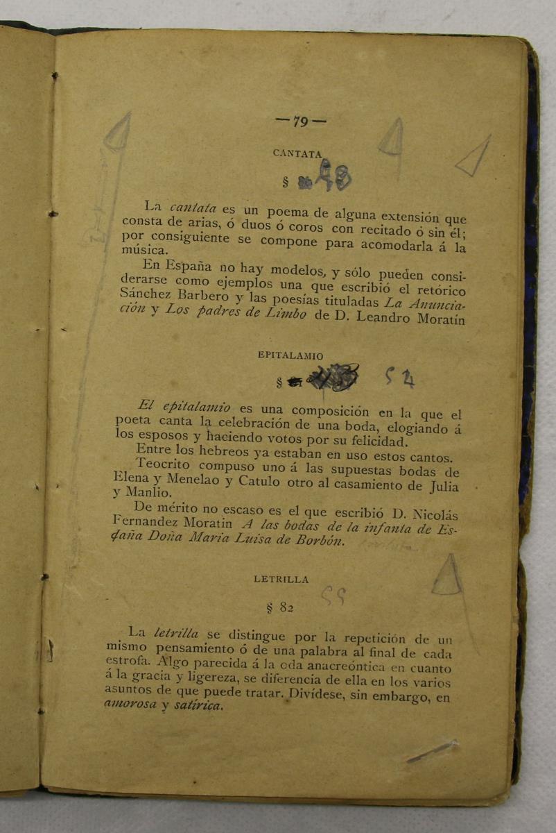 "Retórica y poética", pàg. 79