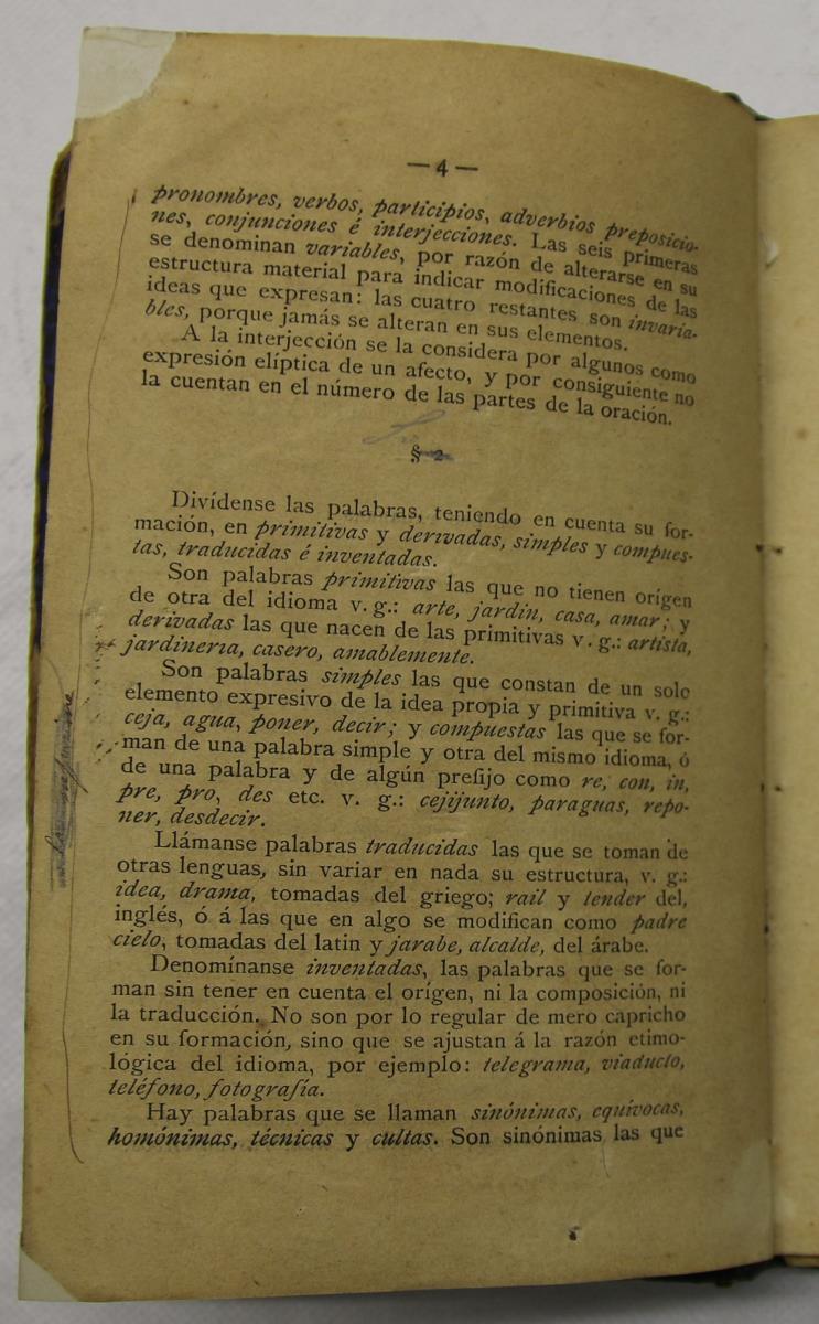 "Retórica y poética", pàg. 4