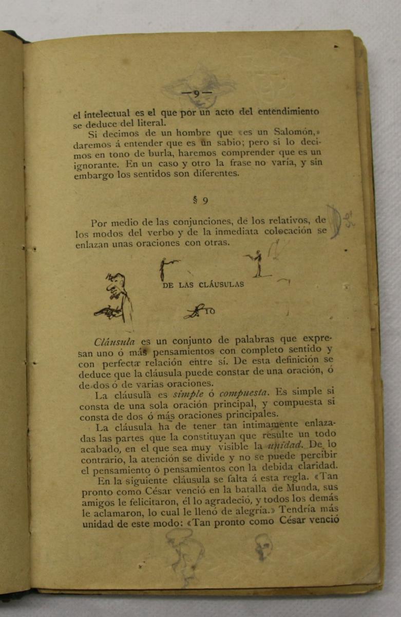 "Retórica y poética", pàg. 9