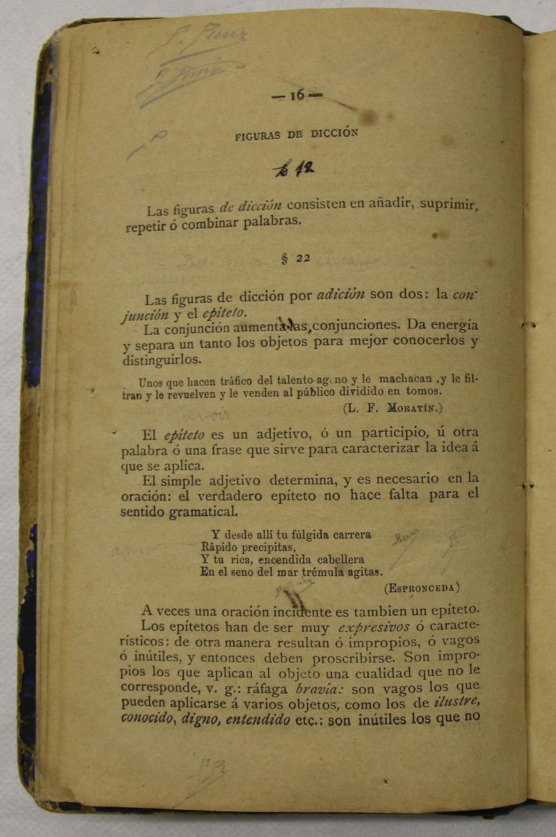 "Retórica y poética", pàg. 16
