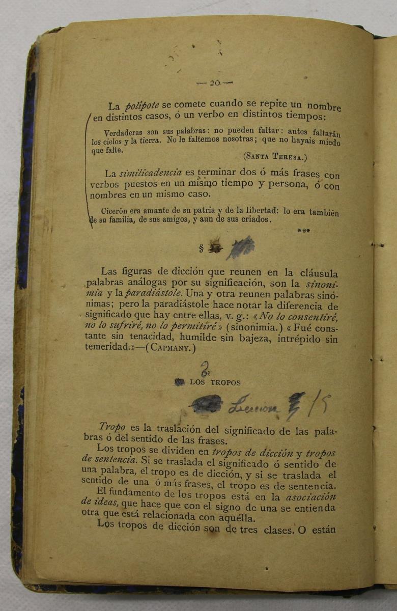 "Retórica y poética", pàg. 20