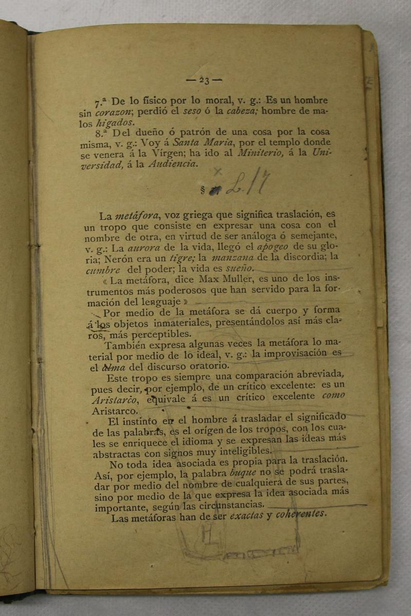 "Retórica y poética", pàg. 23