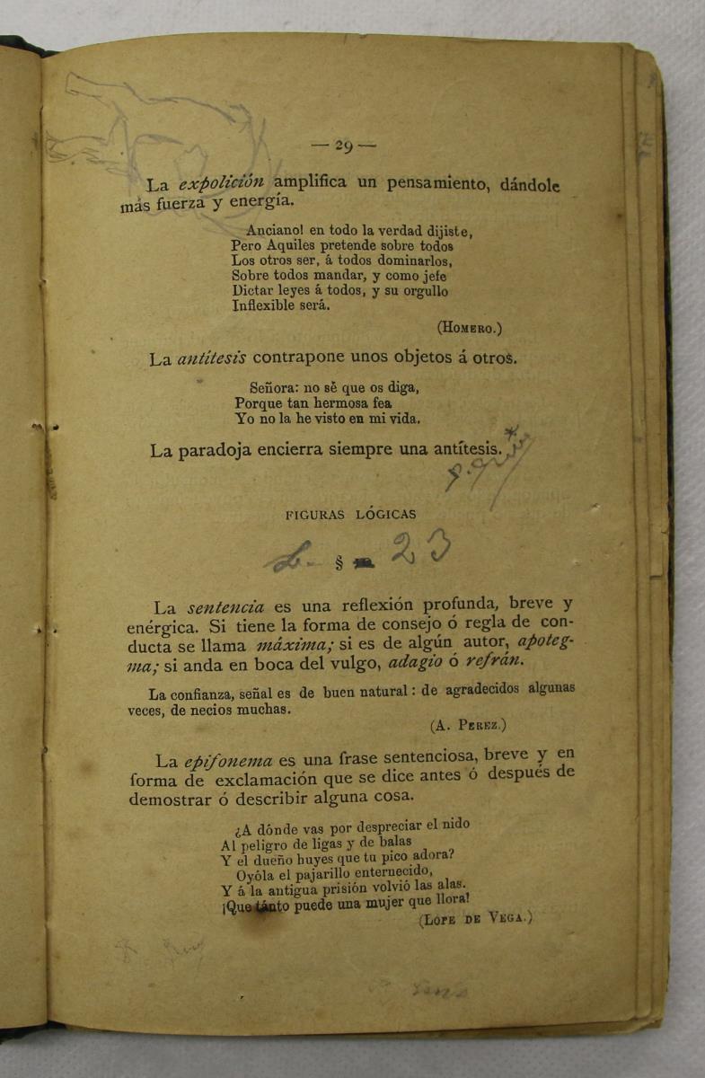 "Retórica y poética", pàg. 29